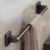 מתלה מגבות לאמבטיה להתקנה קלה על הקיר